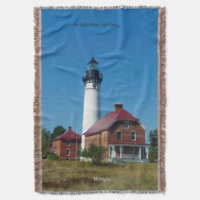 Au Sable Point Lighthouse Decke (Vorderseite Vertikal)