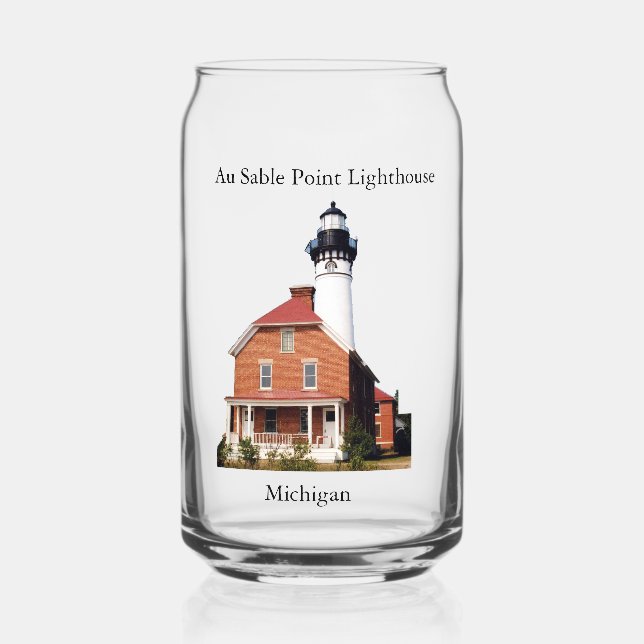 Au Sable Point Lighthouse Glas (Vorderseite)