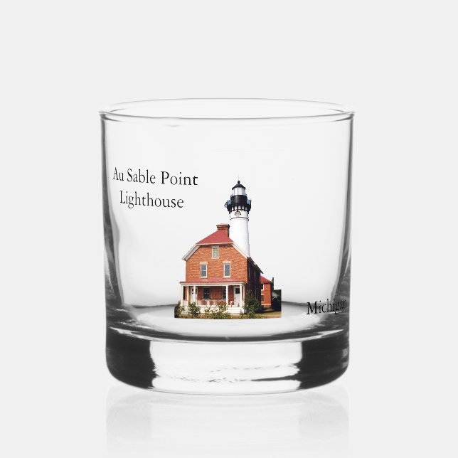 Au Sable Point Lighthouse Glas (Vorderseite)