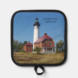 Au Sable Point Lighthouse Potthalter Topflappen