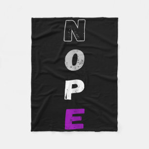 Aual Nope Ace Pride Flag Auality Lgbt Community _1 Fleecedecke