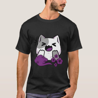 Aual subtle ace prime Anime und Katze Japanisch Lg T-Shirt