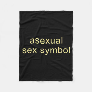 Aual-Symbol Lustig Pride Lgbtq Ace Fleecedecke