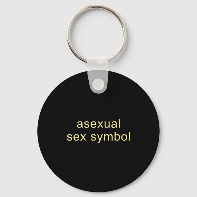 Aual Symbol Lustig Pride Lgbtq Ace  Schlüsselanhänger (Vorderseite)