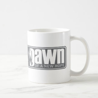 Aube d'une nouvelle tasse de soutien d'espoir