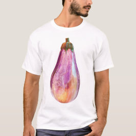 Aubergine Galactika - Galactic Eggplant T-Shirt