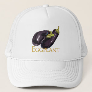 Auberginen-Aubergine Truckerkappe
