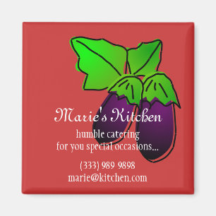 Auberginen-Magnet Magnet