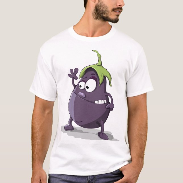 Auberginenkunst T-Shirt (Vorderseite)