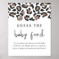 AUBREE Leopard Print Guthaben the Baby Food Game