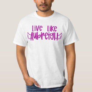 Aubreigh Wyatt T-Shirt Livelikeaubreigh Collecte d