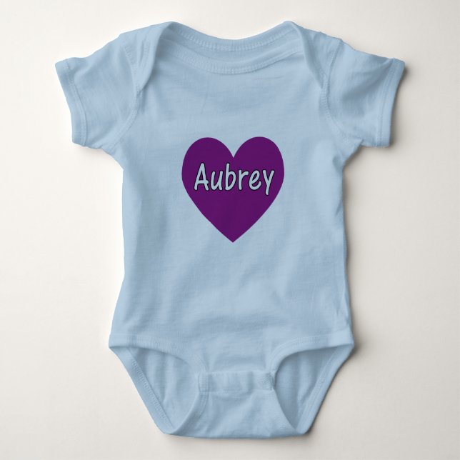Aubrey Baby Strampler (Vorderseite)