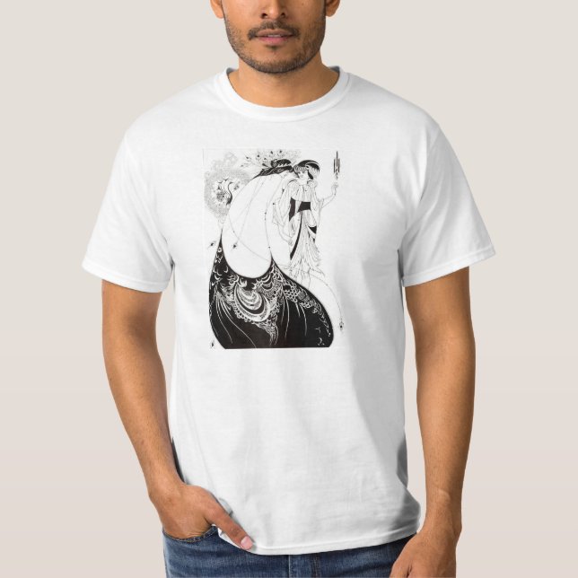 Aubrey Beardsley Der Pfauenrock-T - Shirt (Vorderseite)