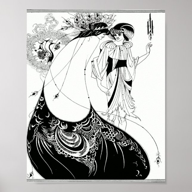 Aubrey Beardsley Poster (Vorne)