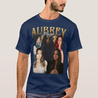 Aubrey Plaza Vintage Freunde T-Shirt