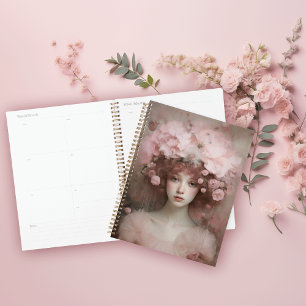 Auburn Beauty - Portrait et fleurs d'une femme