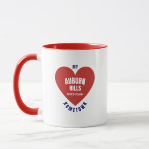 Auburn Hills Michigan Hometown Coffee Mug
