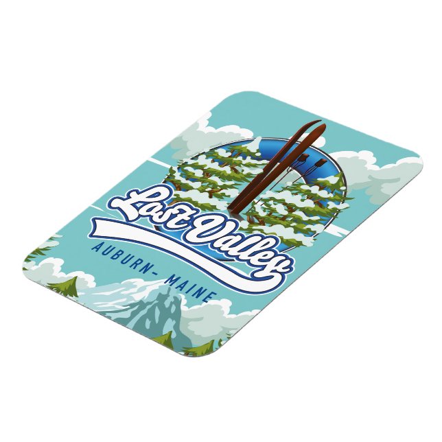 Auburn, Maine, Lost-Talski Magnet (Linke Seite)