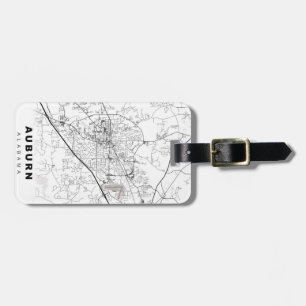 Auburn Map Gepäckanhänger