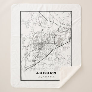 Auburn Map Sherpadecke