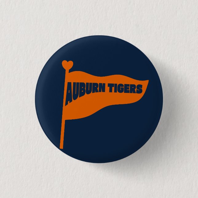 AUBURN TIGERS KNOPF BUTTON (Vorderseite)