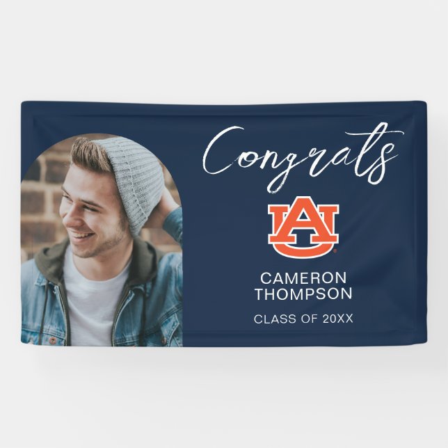 Auburn University Abschluss - Auburn Tigers Banner (Horizontal)