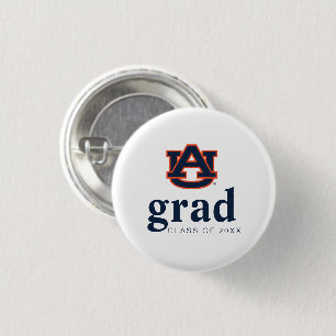 Auburn University Abschluss   Auburn Tigers Button