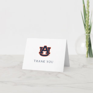 Auburn University Abschluss   Auburn Tigers Dankeskarte