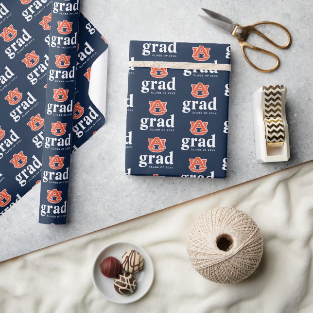 Auburn University Abschluss - Auburn Tigers Geschenkpapier (Kunsthandwerk)