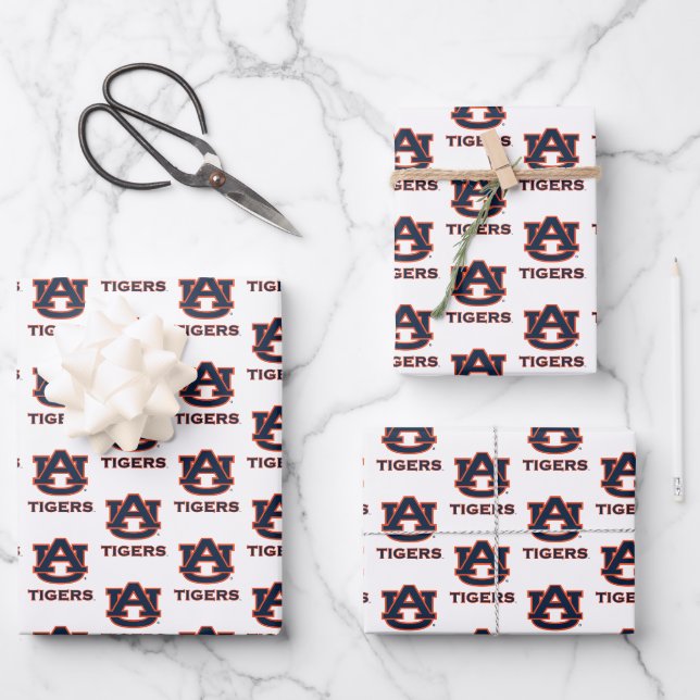 Auburn University | ABSCHLUSS Geschenkpapier Set (Vorderseite)