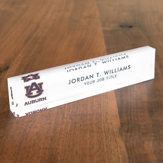 Auburn University | AU Auburn Namensplakette (Seite)