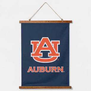 Auburn University AU Auburn Wandteppich Mit Holzrahmen