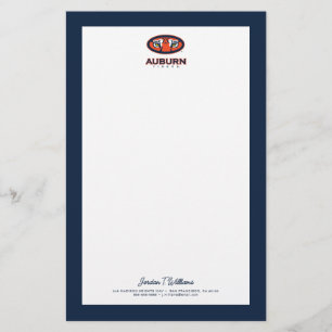 Auburn University   Auburn Tigers Briefpapier