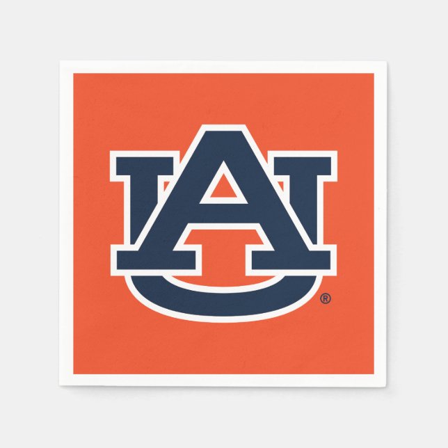 Auburn University | Auburn UA Logo Serviette (Vorderseite)