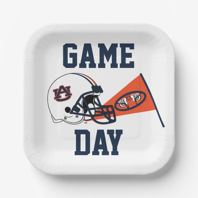 Auburn University Game Day Pappteller (Vorderseite)