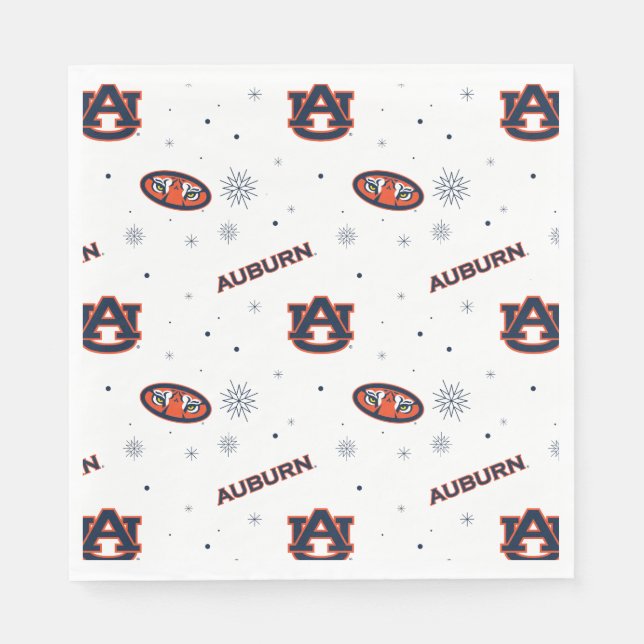 Auburn University | Urlaubsmuster Serviette (Vorderseite)