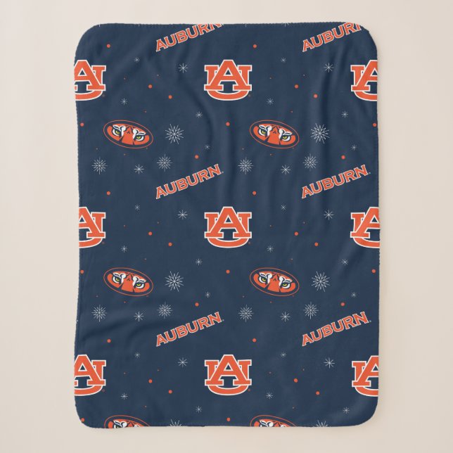 Auburn University | Urlaubsmuster Sherpadecke (Vorderseite)
