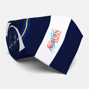 Auburn (Washington) Stadtflagge Neck Tie Krawatte