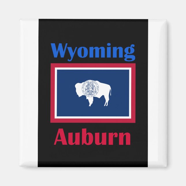 Auburn Wyoming Magnet (Vorne)