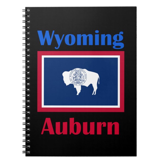 Auburn Wyoming Notizblock (Vorderseite)