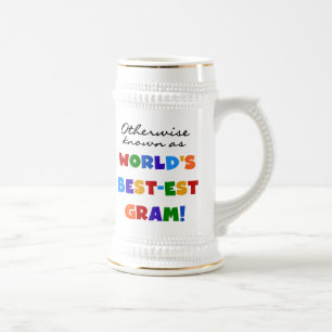 Auch bekannt als die weltbesten Gram-Geschenke Bierglas
