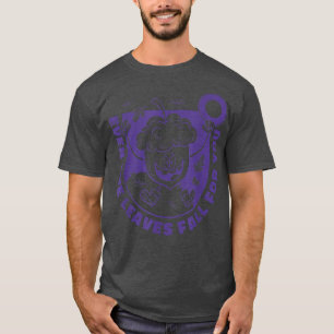 Auch die Blätter fallen für Sie Herbstsaison Retro T-Shirt