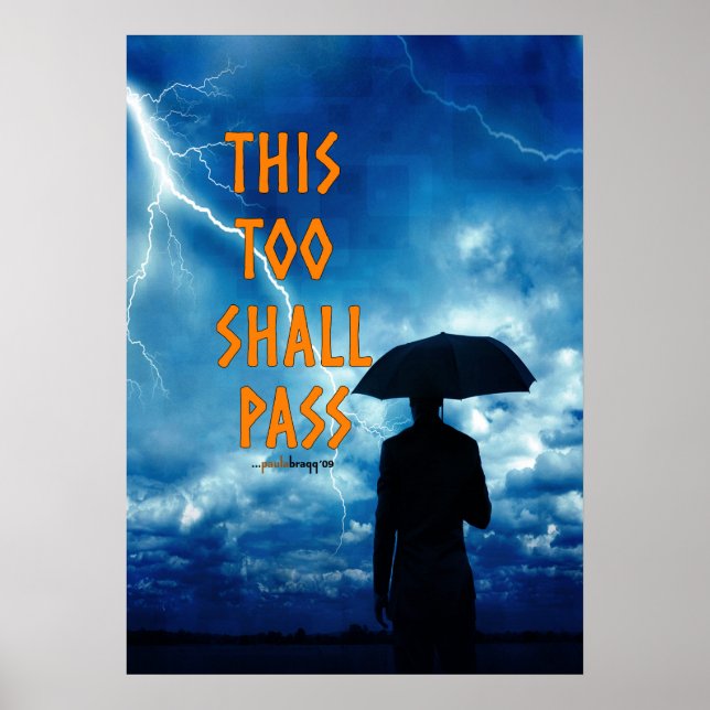 Auch dieser muss bestehen (12-Stufen-Erholung) Poster (Vorne)