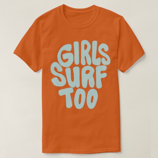 Auch Girls Surf T-Shirt (Design vorne)
