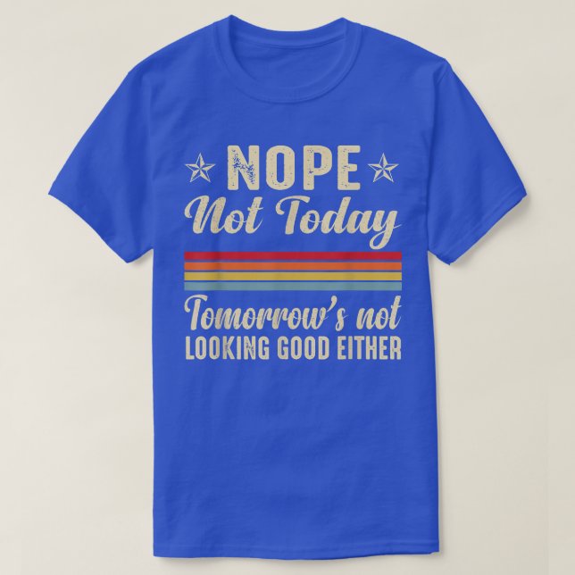 Auch heute noch sieht niemand mehr gut aus. F T-Shirt (Design vorne)