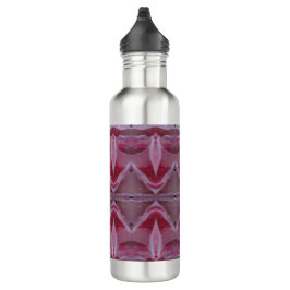 Auch Pink Tulip Ikat Edelstahlflasche
