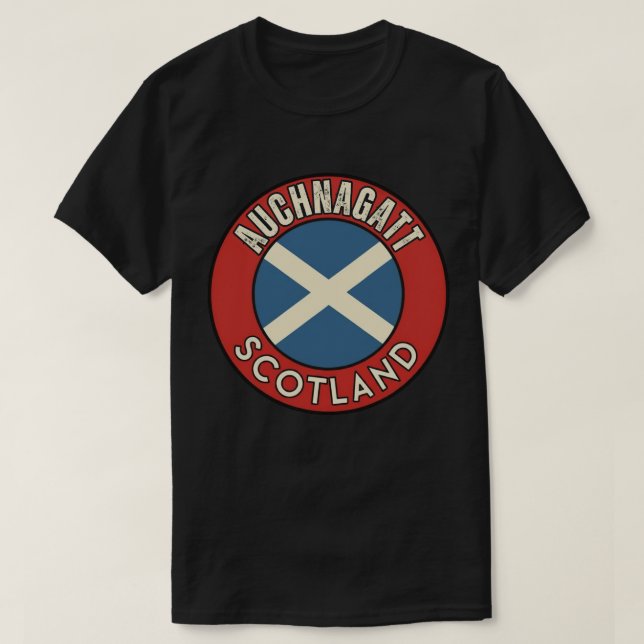 Auchnagatt, Schottland T-Shirt (Design vorne)