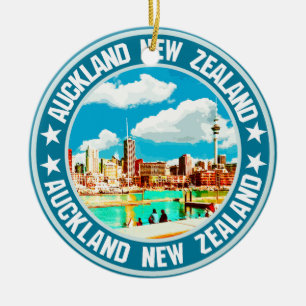 Auckland Keramik Ornament