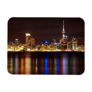 Auckland Nacht Stadtbild Magnet