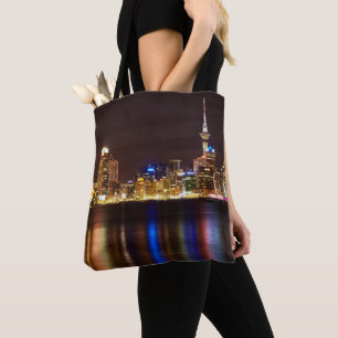 Auckland Nacht Stadtbild Tasche